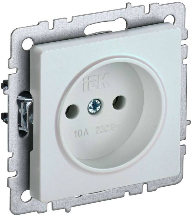 Розетка 1-местная IEK Brite BR-R10-10-K36 жемчуг