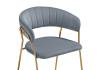 Стул Woodville Kamelia 15471 1 gray / gold фото 5