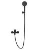 Смеситель для ванны Wonzon & Woghand WW-88037073-MB с душем, черный матовый фото 2