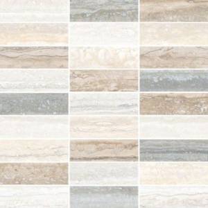 Мозаика Vitra Travertini K9456508R001VTE0 Микс (3x10) 28.5x29.7