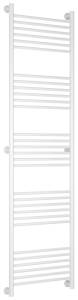 Полотенцесушитель водяной Сунержа Богема+ 12-0220-1950 прямой, Белый, 190x50