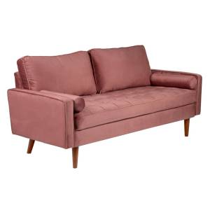 Диван Bradex Home Scott FR 0477 пыльно-розовый, трехместный