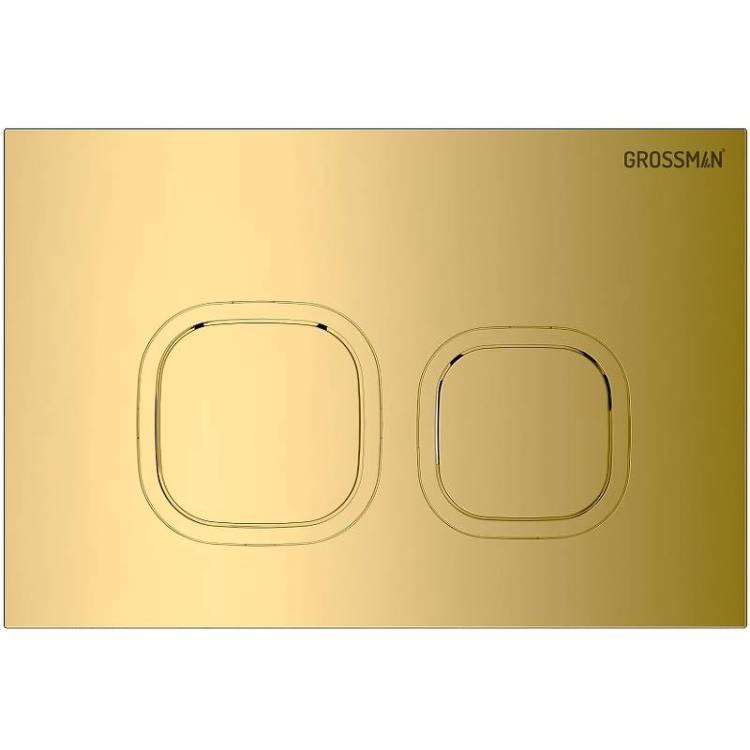 Кнопка смыва Grossman Cosmo 700.K31.02.300.300 золото глянцевое
