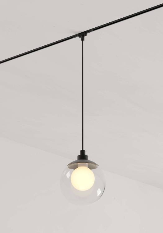 Магнитный трековый подвесной светодиодный светильник Crystal Lux UX5 CLT 0.36 005 5W BL 4000K