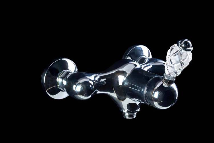 Смеситель для душа Boheme Crystal 264-CRST хром