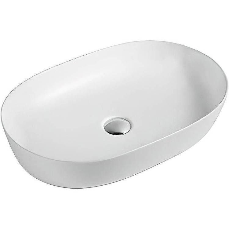 Раковина SantiLine SL-1017MW 60 см, белая матовая