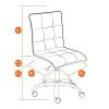 Кресло компьютерное Tetchair Zero CC 21198 серый фото 10