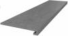 Ступень Kerama Marazzi Фондамента DL501020R\GCF клееная серый темный 119.5x33