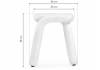 Табурет Woodville Garden 15808 white фото 2