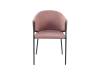 Стул Stool Group Carmel DC-3091 2087-5 black legs пыльно-розовый фото 3