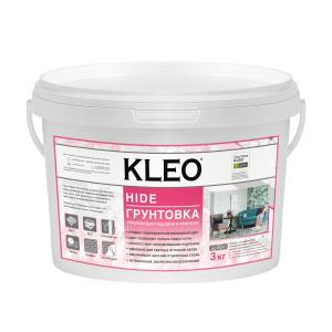 Грунтовка укрывающая под обои Kleo Hide 20 3 кг