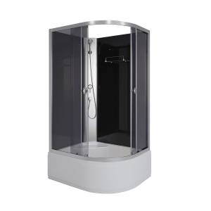 Душевая кабина Niagara Eco E110/80/40L/TN/BK 110x80x195