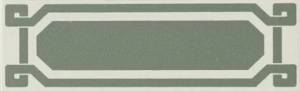 Бордюр Ceramiche Grazia Old England OELD4 Listello ED Bath 6x20