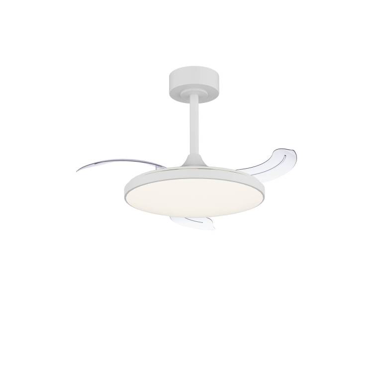 Светодиодная люстра на штанге с вентилятором Mantra Slim Fan 9008