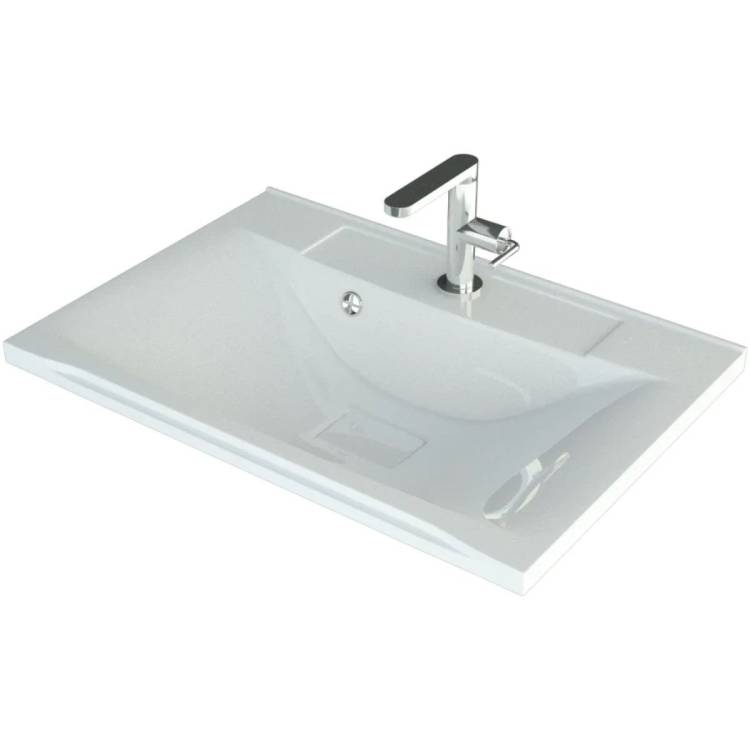 Раковина Uperwood Elen 291120421 белая, 74.3x44.5