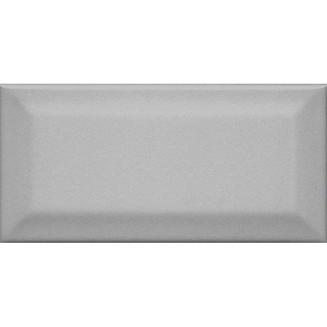 Керамическая плитка Kerama Marazzi Клемансо 16054 Серый Темный Грань 7.4x15