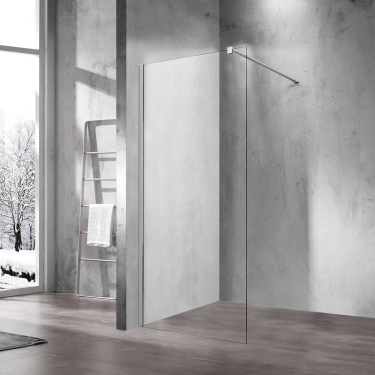 Душевая перегородка Vincea Walk-in VSW-1H600CL 600x2000, хром, стекло прозрачное