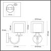 Бра Odeon Light Classic Saga 5088/1W фото 2