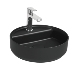 Раковина Isvea Infinity 10NF65042SV-2N черный матовый, 36 см