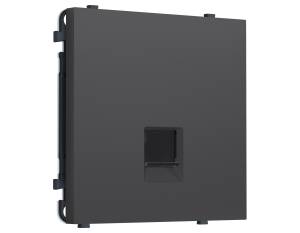 Комплект механизма компьютерной розетки Ambrella Volt Sigma MS912010 графит мягкое касание