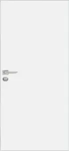 Скрытая дверь PX-0 Invisible, AL кромка матовая с 4 сторон, открывание «на себя» 900x2000