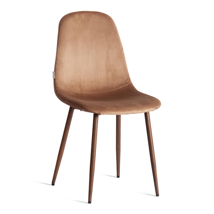 Стул Tetchair Breeze (mod. JSC-58) 21209 Dark brown (темно-коричневый) HLR11/ орех 44x53x86