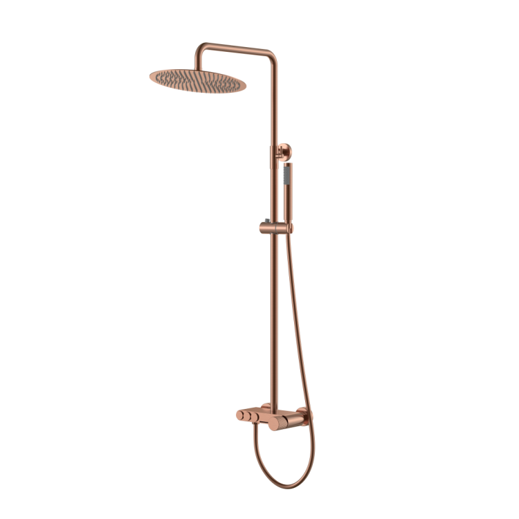 Душевая стойка Boheme Stick 128-CB.3 Copper Brushed Linea