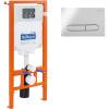 Комплект Belbagno Genova BB1102CH/BB1102SC/BB002-80/BB005-PR-CHROME кнопка хром фото 9