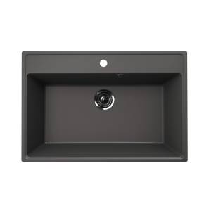 Кухонная мойка Ulgran Quartz Forte 760-09 мокрый асфальт