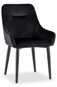 Кресло Stool Group Диана MC101-2 KD HLR-66 велюр черный
