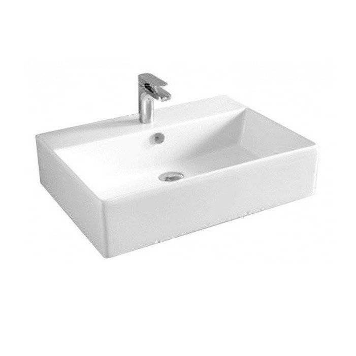 Раковина ArtCeram Quadro QUL003 01 00 65 см