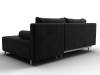 Диван угловой Лига Диванов Лига-102 134794 Черный фото 5