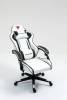 Кресло компьютерное Stool Group TopChairs Shadow GF-8079 white+black бело-черный фото 13
