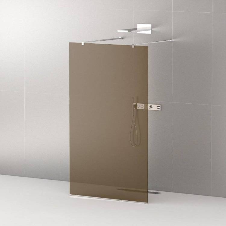 Душевая перегородка Cezares Liberta-L-2-80-BR-Cr