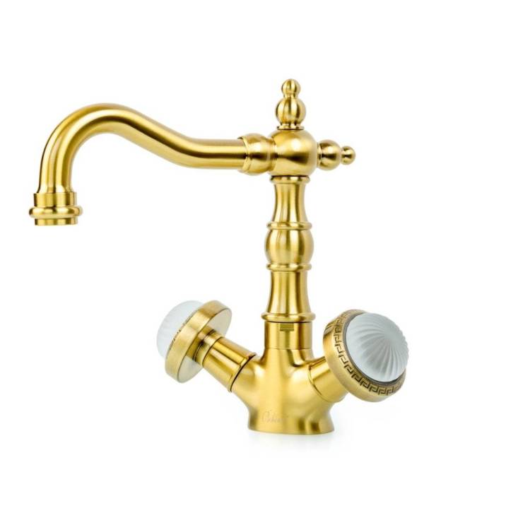 Смеситель для раковины Boheme Satine 312-ST бронза