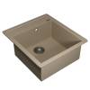 Мойка кухонная Uperwood Quartz UPD-07 3910202125 бежевая, 46x51 фото 4