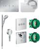 Душевой комплект Hansgrohe Raindance Rainmaker 680/460 (3 jet) 28418000 + 26626000 + 27506000 + 15761000 + 15764000