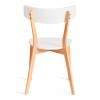 Стул Tetchair Claire 21281 белый, натуральное дерево фото 4