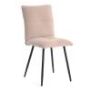 Набор из кресла и стула Tetchair Sweet LT 25050 бежевый, черный, флок фото 2