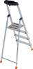 Стремянка Krause Monto Safety 128942 4 ступени, односторонняя фото 4