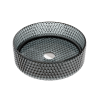 Раковина Ceramica Nova Cristal CN6060 черный, 36x36