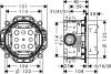 Душевой комплект Hansgrohe Rainmaker Select 460 (2 jet) 24004600 + 26530000 + 28272000 + 15356600 фото 15