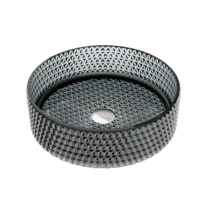 Раковина Ceramica Nova Cristal CN6060 черный, 36x36