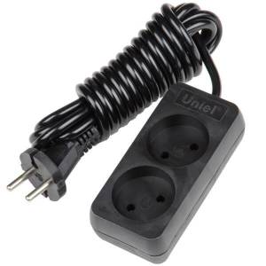 Удлинитель Uniel Standard S-CD2-3 Black