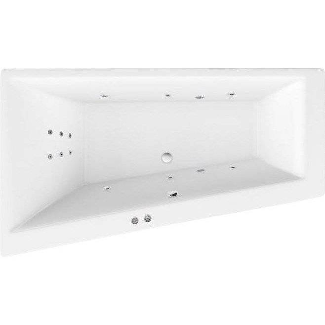 Акриловая ванна Excellent Sfera Slim WAEX.SFL17S.LINE.CR 170x100 левая