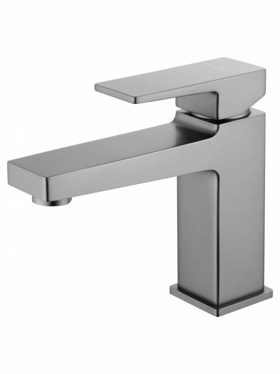 Смеситель для раковины Wonzon & Woghand Cube 2.0 WW-88018068-BGM темный графит