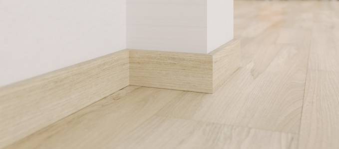 Плинтус Fine Floor Wood FF-1427 Дуб Реймс 2400x60x12.5