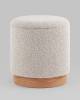 Пуф Stool Group Холли S 21B810BCB-M BCB-2 букле бежевый