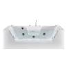 Акриловая ванна Cerutti Spa C-477-18A 180x85 с гидромассажем