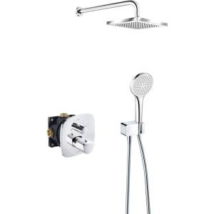 Душевой комплект Kludi Ameo 418310575 5 в 1, с внутренней частью